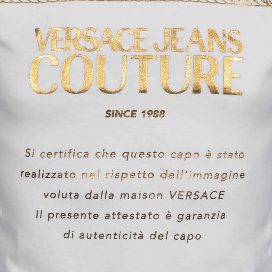 Alternative Image for ProductVersace Jeans Couture Logo T Shirt White3