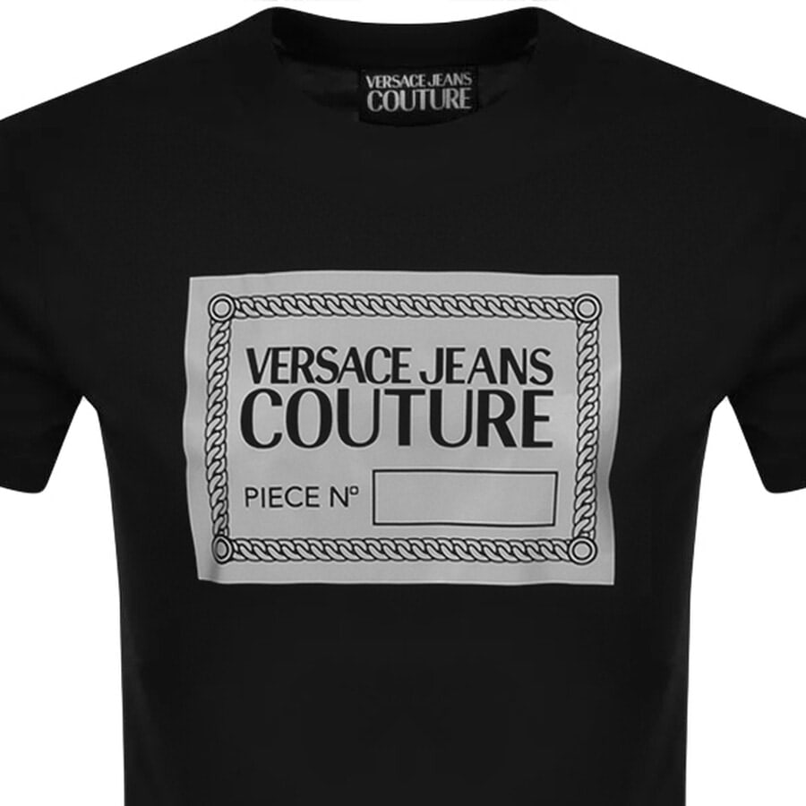 Alternative Image for ProductVersace Jeans Couture Logo T Shirt Black2