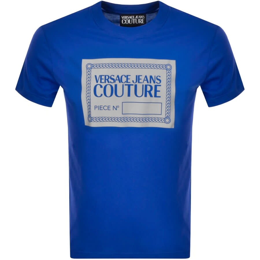 Alternative Image for ProductVersace Jeans Couture Logo T Shirt Blue1