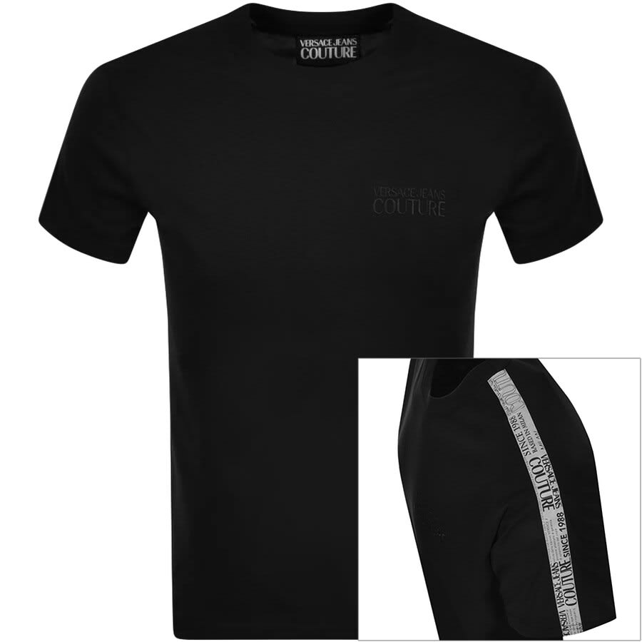 Alternative Image for ProductVersace Jeans Couture Logo T Shirt Black1