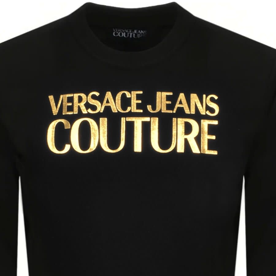 Alternative Image for ProductVersace Jeans Couture Logo Sweatshirt Black2