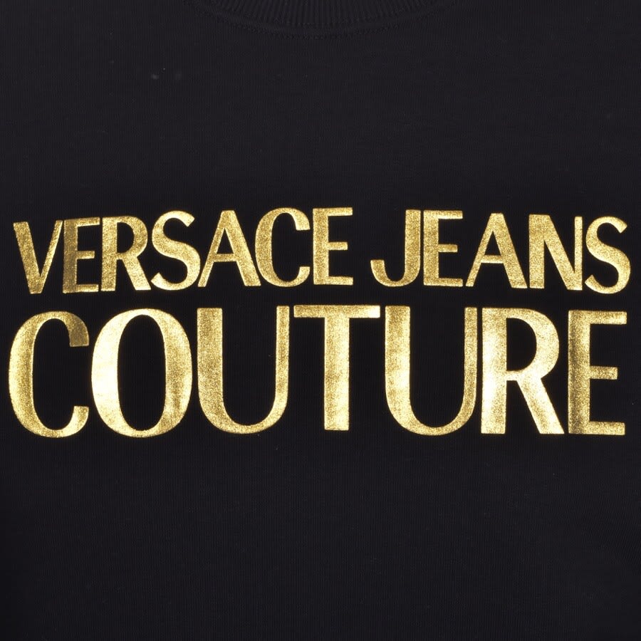 Alternative Image for ProductVersace Jeans Couture Logo Sweatshirt Black3