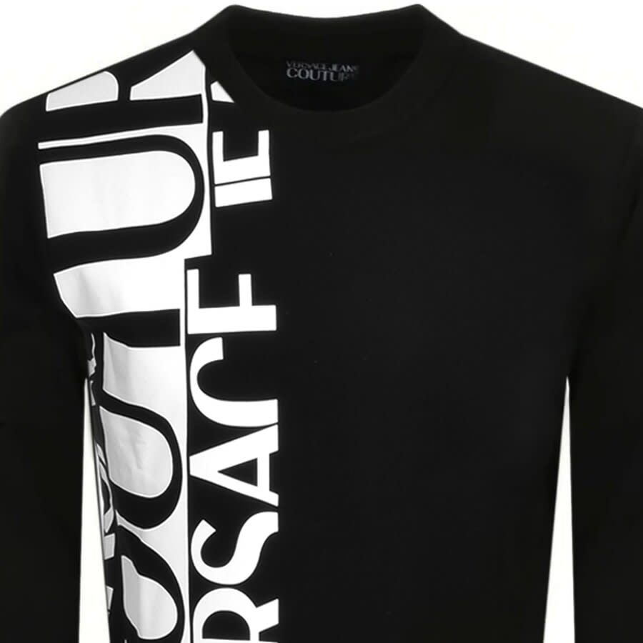 Alternative Image for ProductVersace Jeans Couture Logo Sweatshirt Black2