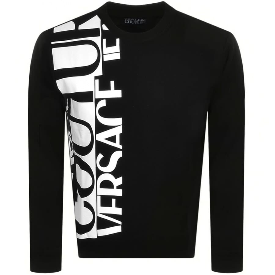 Alternative Image for ProductVersace Jeans Couture Logo Sweatshirt Black1