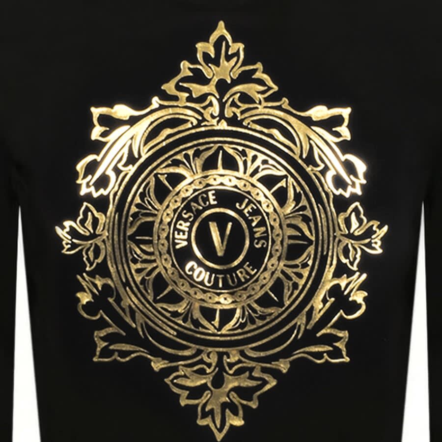 Alternative Image for ProductVersace Jeans Couture Logo Sweatshirt Black3