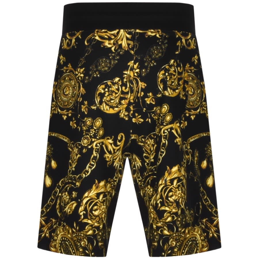 Alternative Image for ProductVersace Jeans Couture Print Logo Shorts Black2