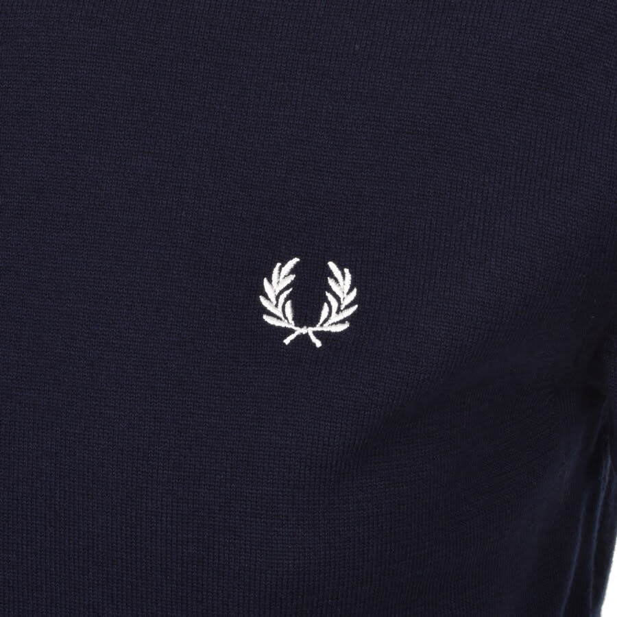 Alternative Image for ProductFred Perry Crew Neck Knit Jumper Navy3