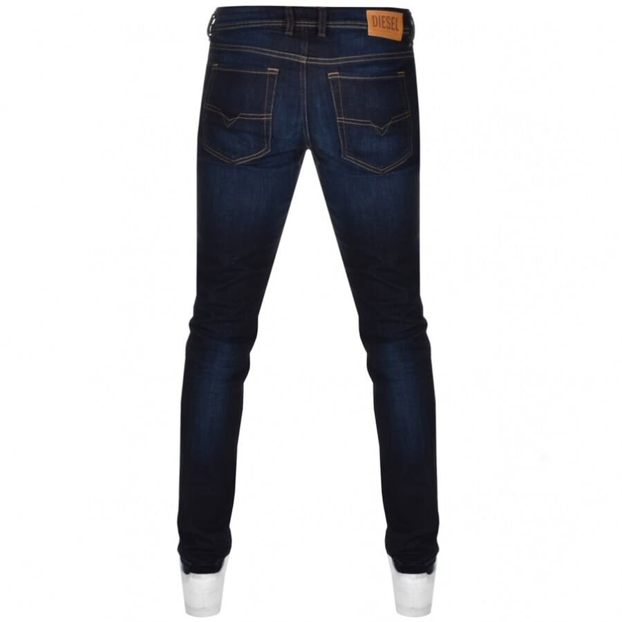 Alternative Image for ProductDiesel Sleenker 009EY Skinny Fit Jeans Navy2