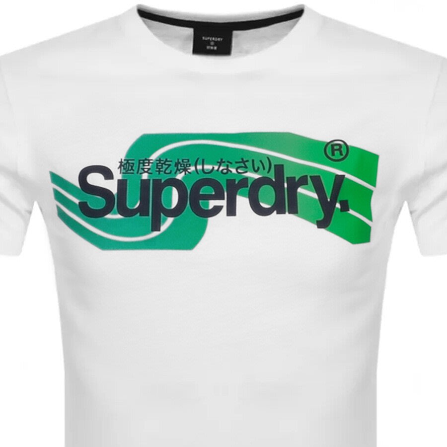 Alternative Image for ProductSuperdry Copper Label Cali T Shirt White2