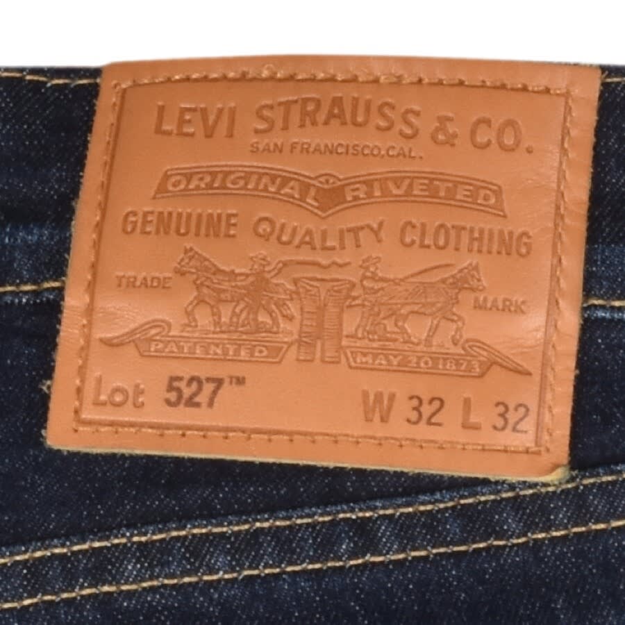Alternative Image for ProductLevis 527 Slim Bootcut Jeans Navy3