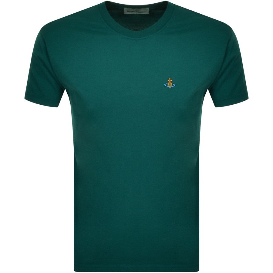 Alternative Image for ProductVivienne Westwood Orb Logo T Shirt Green1