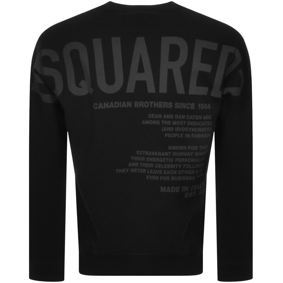 Alternative Image for ProductDSQUARED2 Megaleaf Cool Sweatshirt Black3