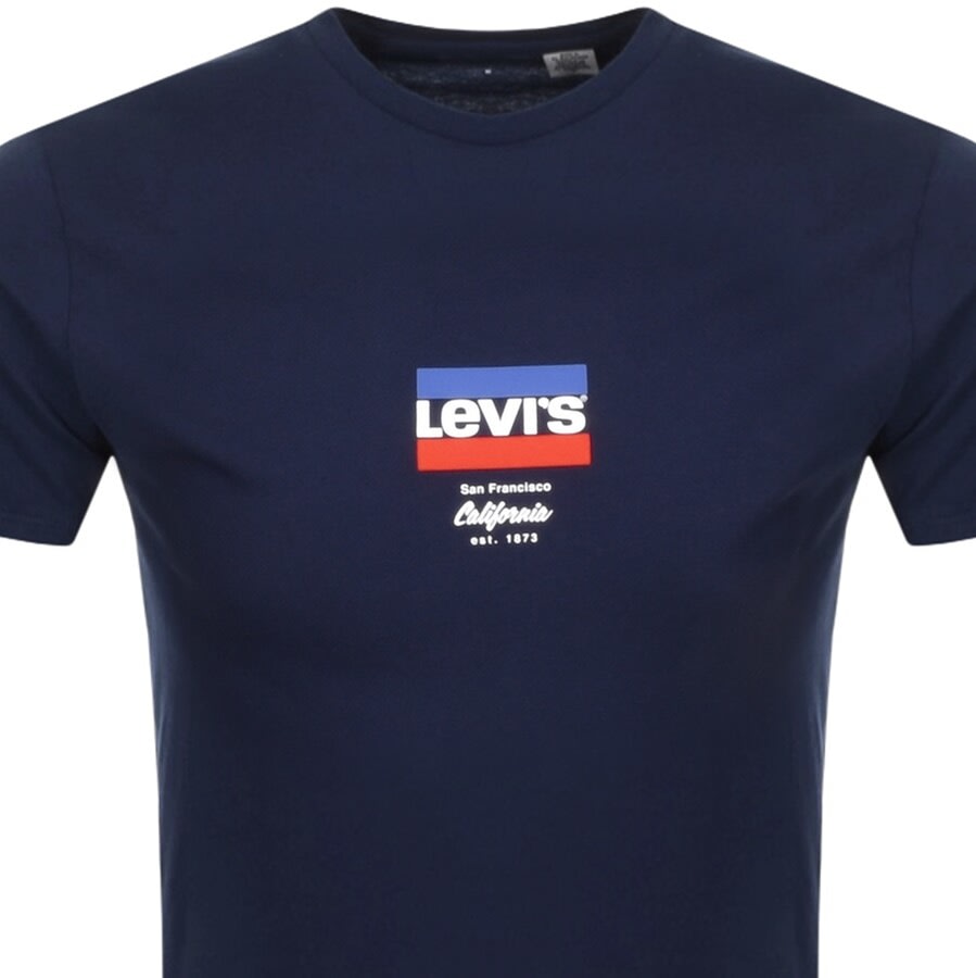 Alternative Image for ProductLevis Crew Neck Sportswear T Shirt Navy2