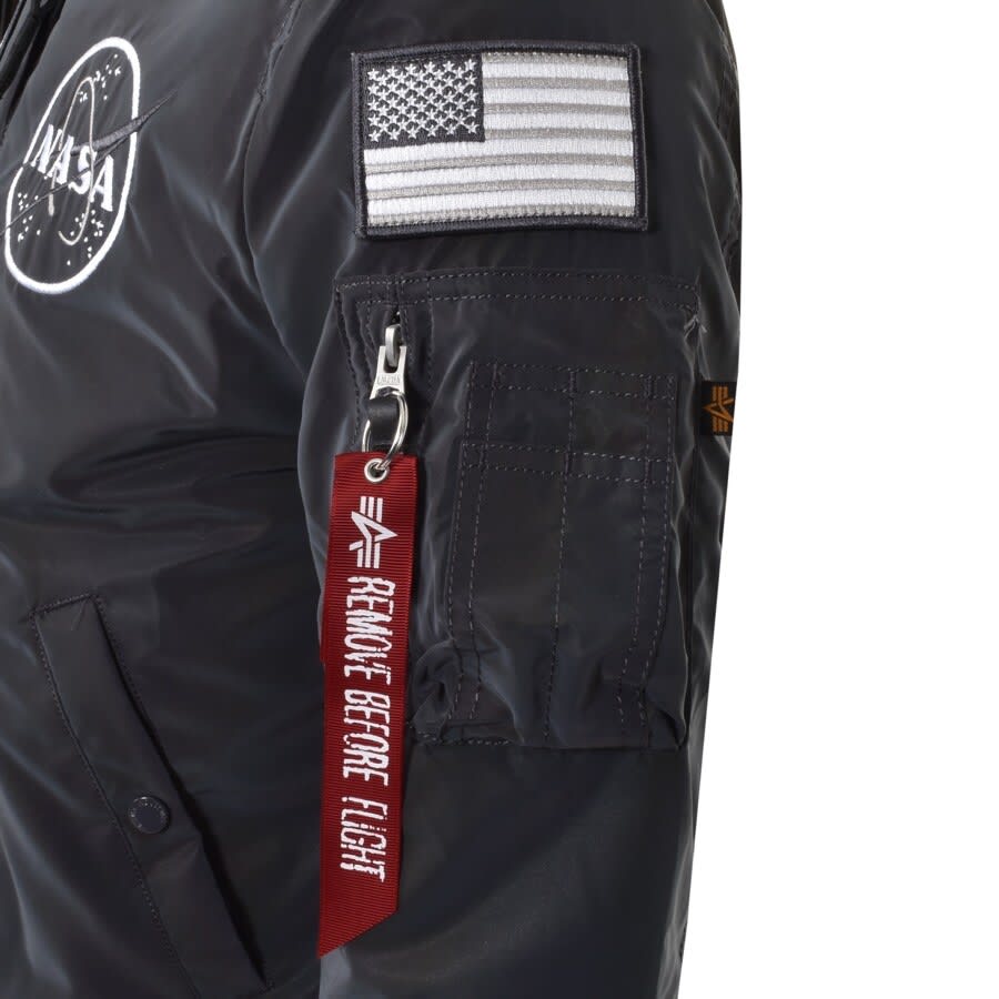 Alternative Image for ProductAlpha Industries MA 1 Reflective Jacket Purple3