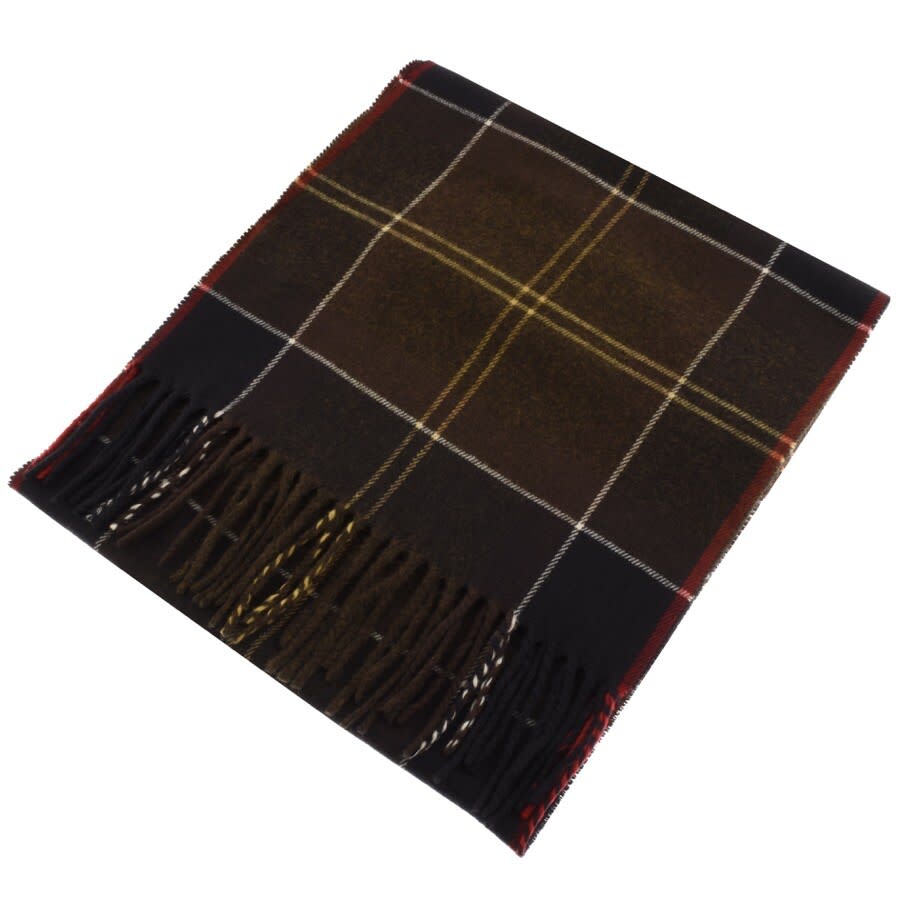 Alternative Image for ProductBarbour Tartan Galingale Scarf Green1