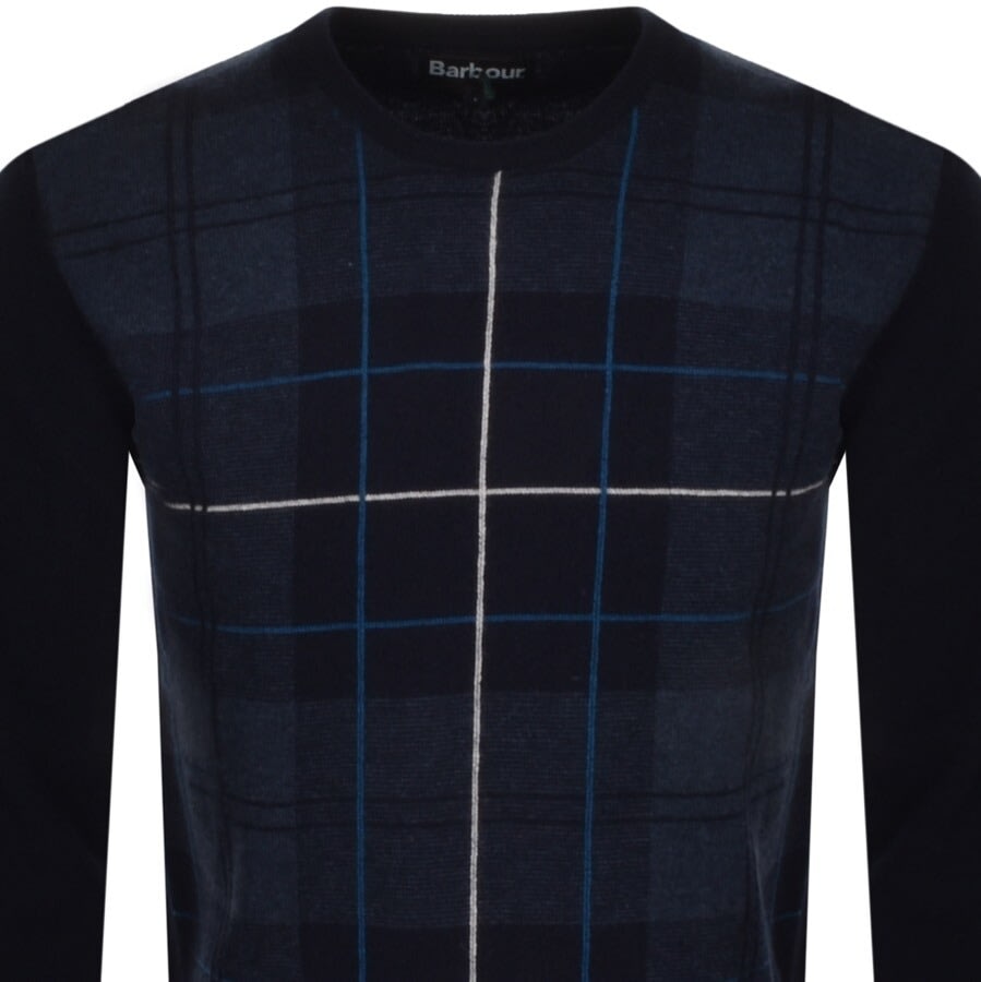 Alternative Image for ProductBarbour Coldwater Crew Neck Knit Jumper Navy2