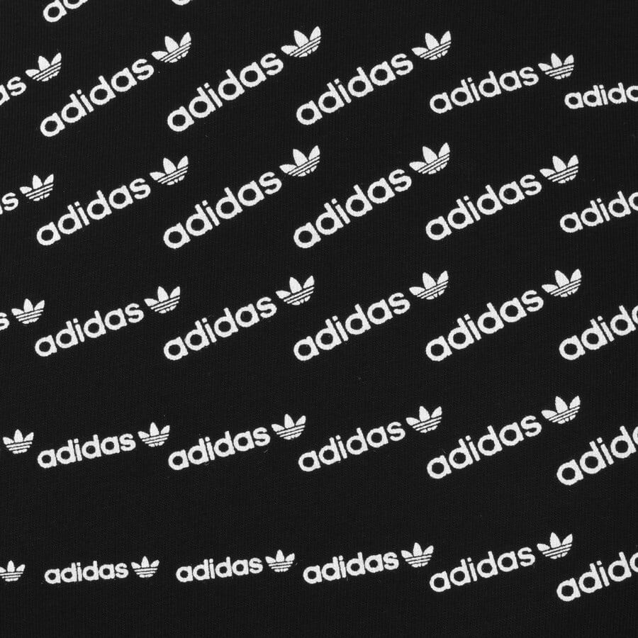 Alternative Image for Productadidas Originals Monogram T Shirt Black3