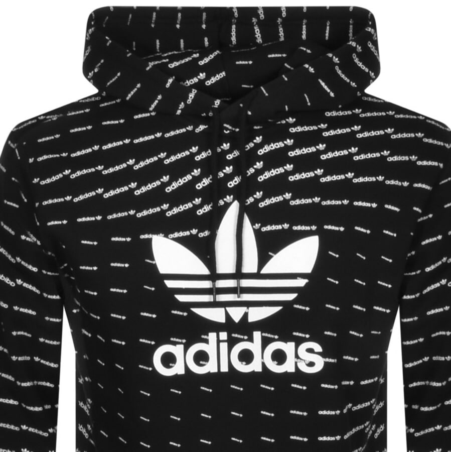 Alternative Image for Productadidas Originals Monogram Hoodie Black2