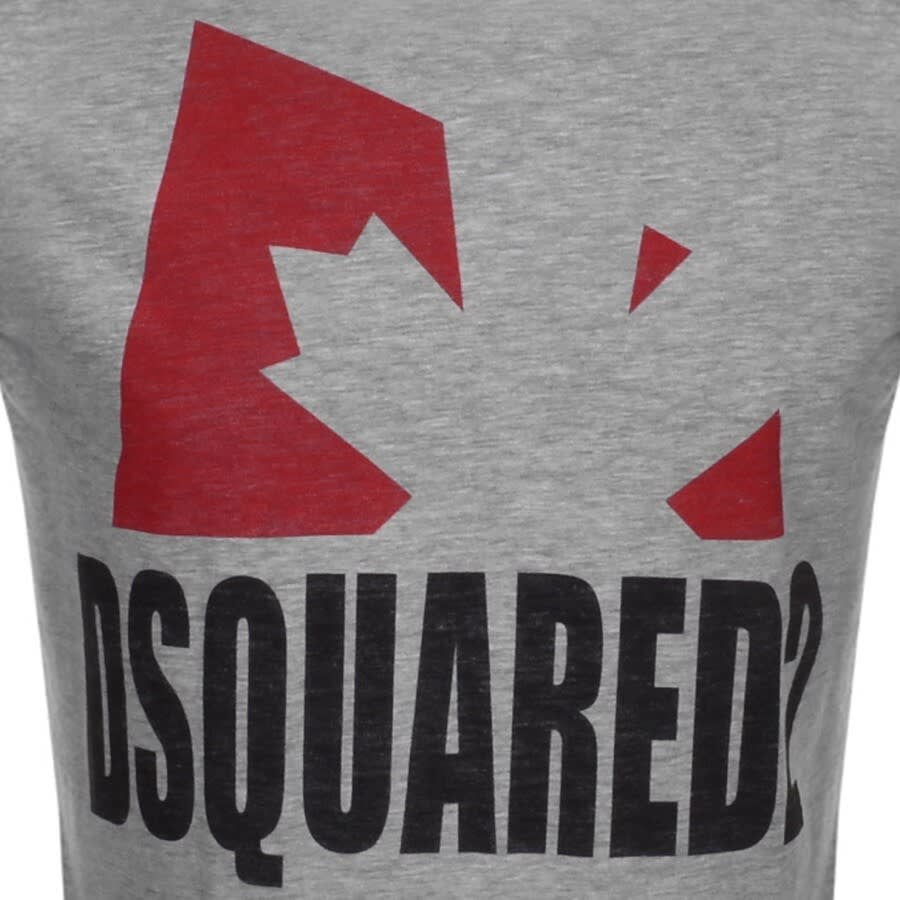 Alternative Image for ProductDSQUARED2 Logo T Shirt Grey3