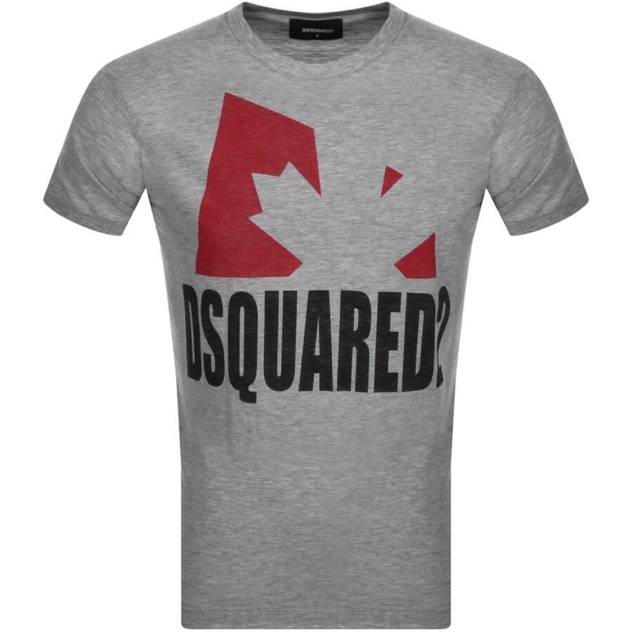 Alternative Image for ProductDSQUARED2 Logo T Shirt Grey1