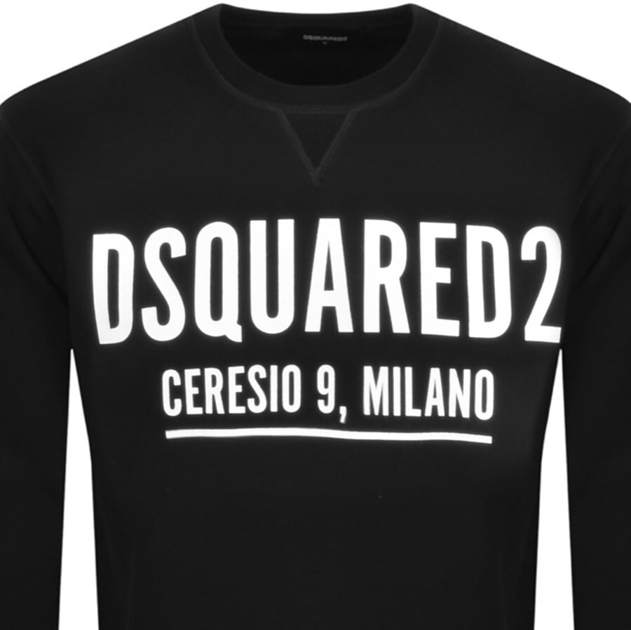Alternative Image for ProductDSQUARED2 Ceresio 9 Milano Sweatshirt Black2