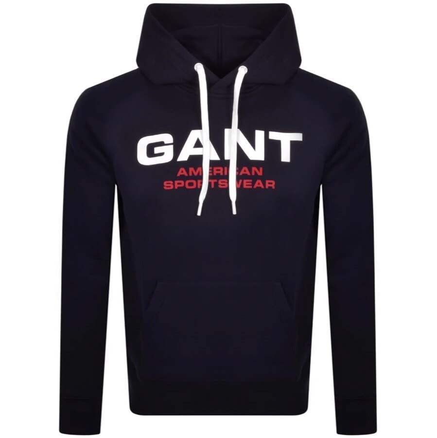 Alternative Image for ProductGant Retro Shield Hoodie Navy1