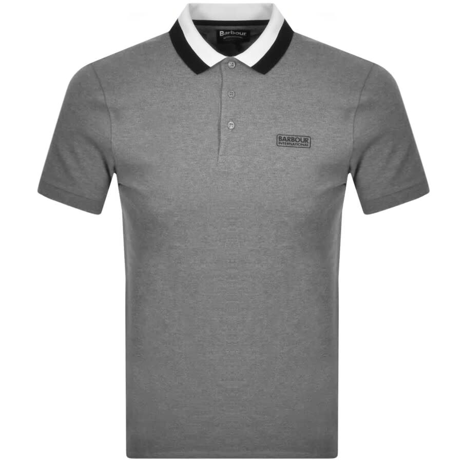 Alternative Image for ProductBarbour International Ampere Polo T Shirt Grey1