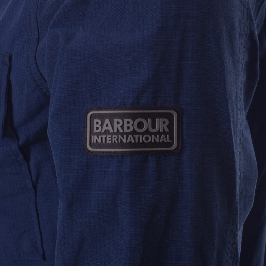 Alternative Image for ProductBarbour International Slip Overshirt Navy3