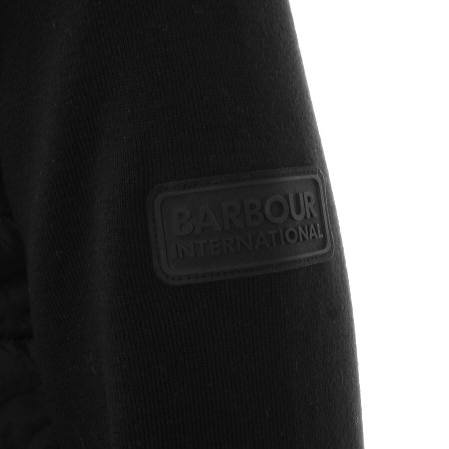 Alternative Image for ProductBarbour International Baffle Jumper Black3