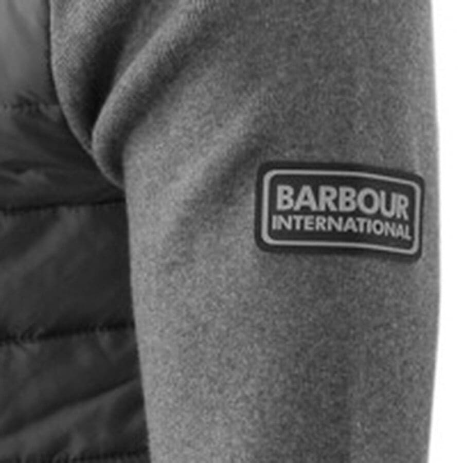 Alternative Image for ProductBarbour International Baffle Jumper Grey3