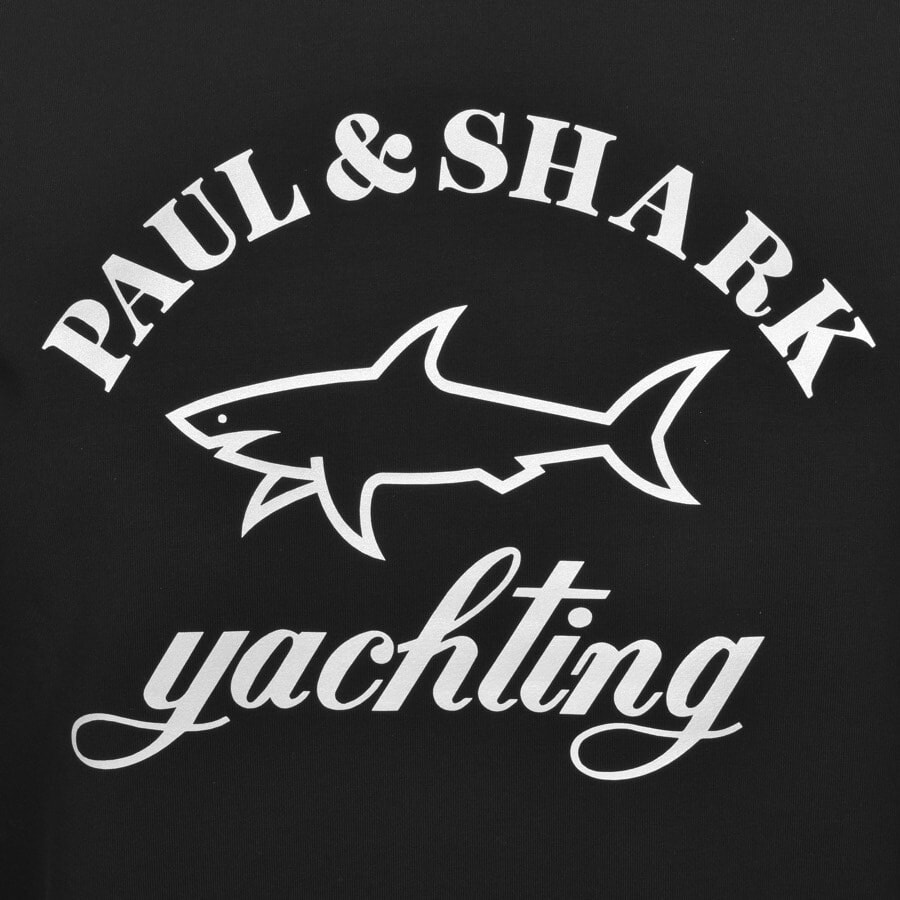 Alternative Image for ProductPaul And Shark Crew Neck Logo Sweatshirt Black3