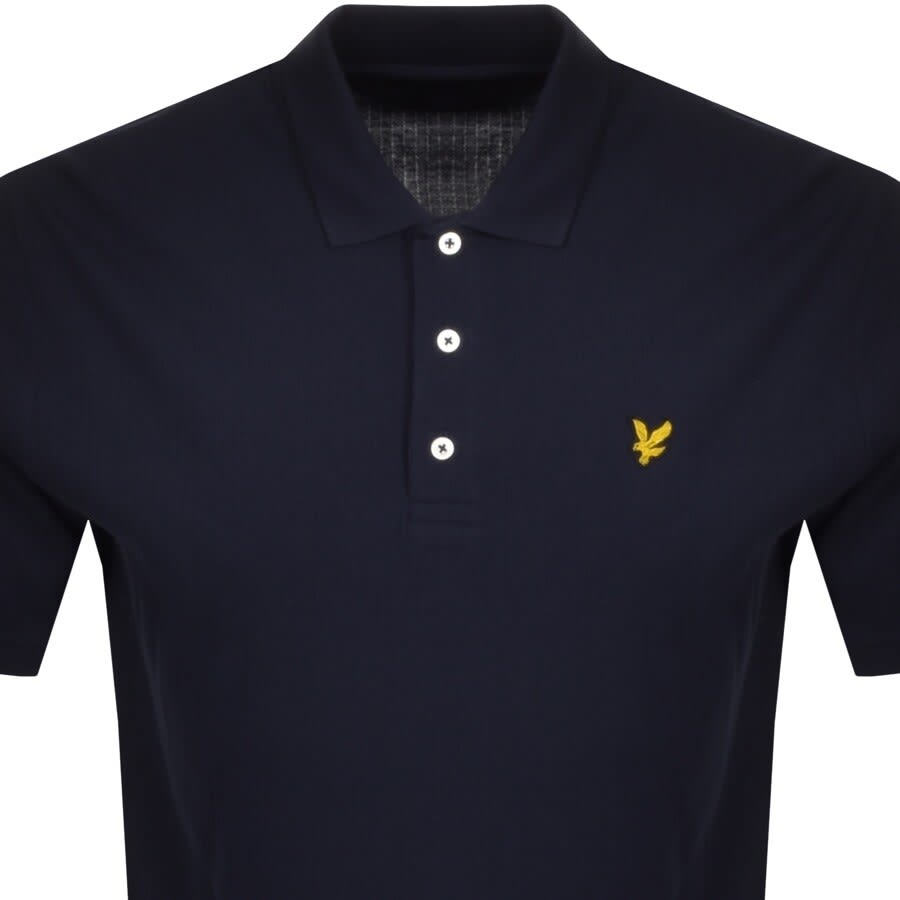 Alternative Image for ProductLyle And Scott Short Sleeved Polo T Shirt Navy2