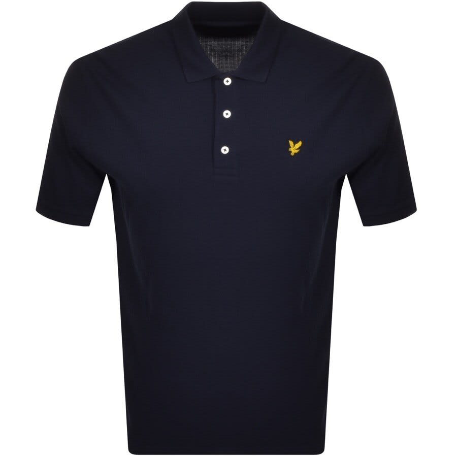 Alternative Image for ProductLyle And Scott Short Sleeved Polo T Shirt Navy1