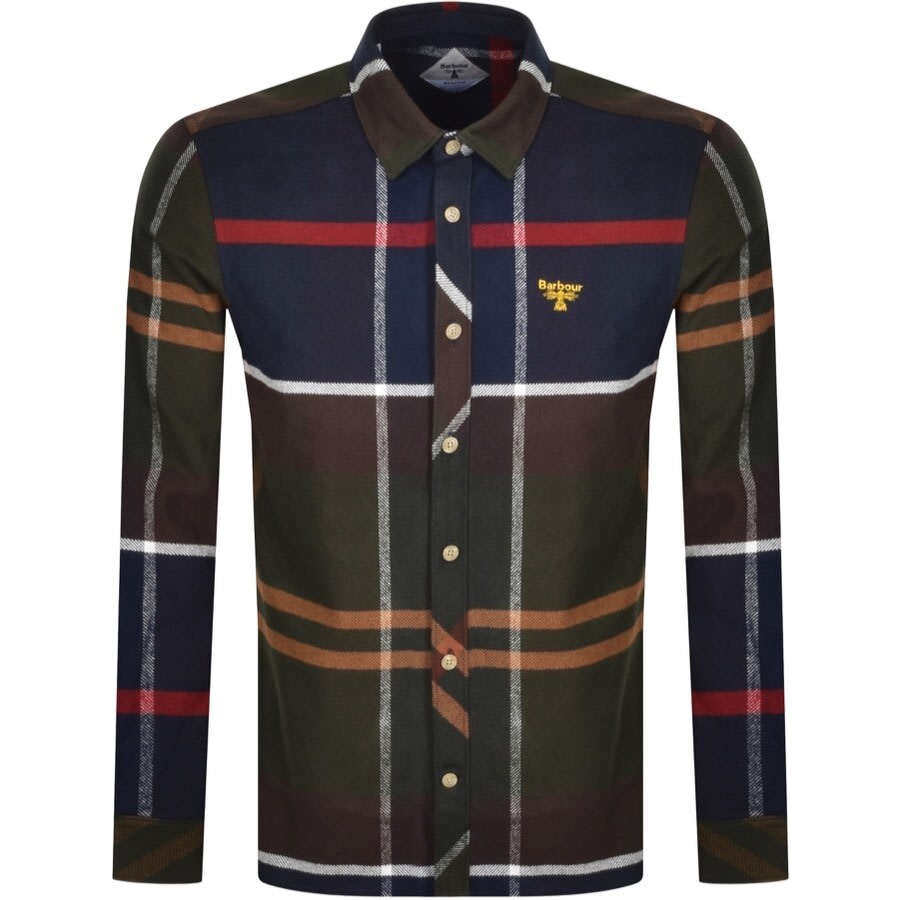 Alternative Image for ProductBarbour Beacon Broad Shirt Green1