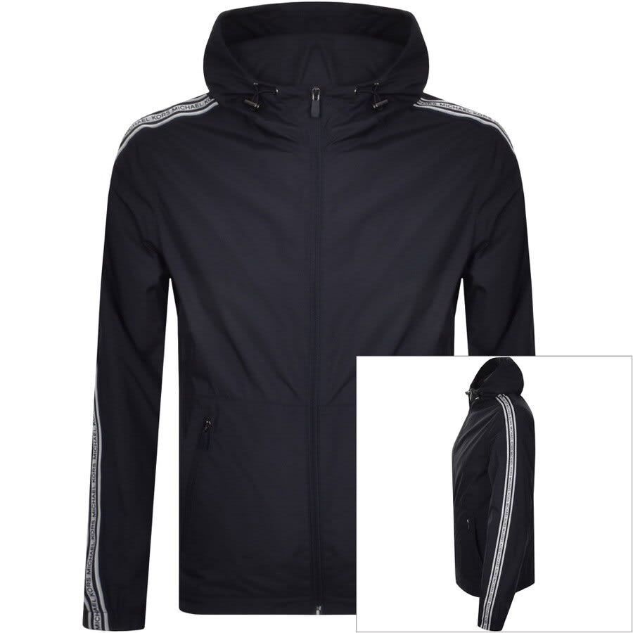 Alternative Image for ProductMichael Kors Full Zip Packable Jacket Navy1