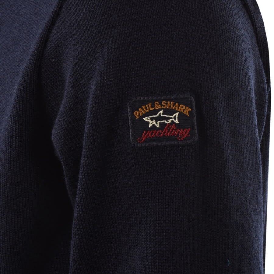Alternative Image for ProductPaul And Shark Knitted Jumper Navy3