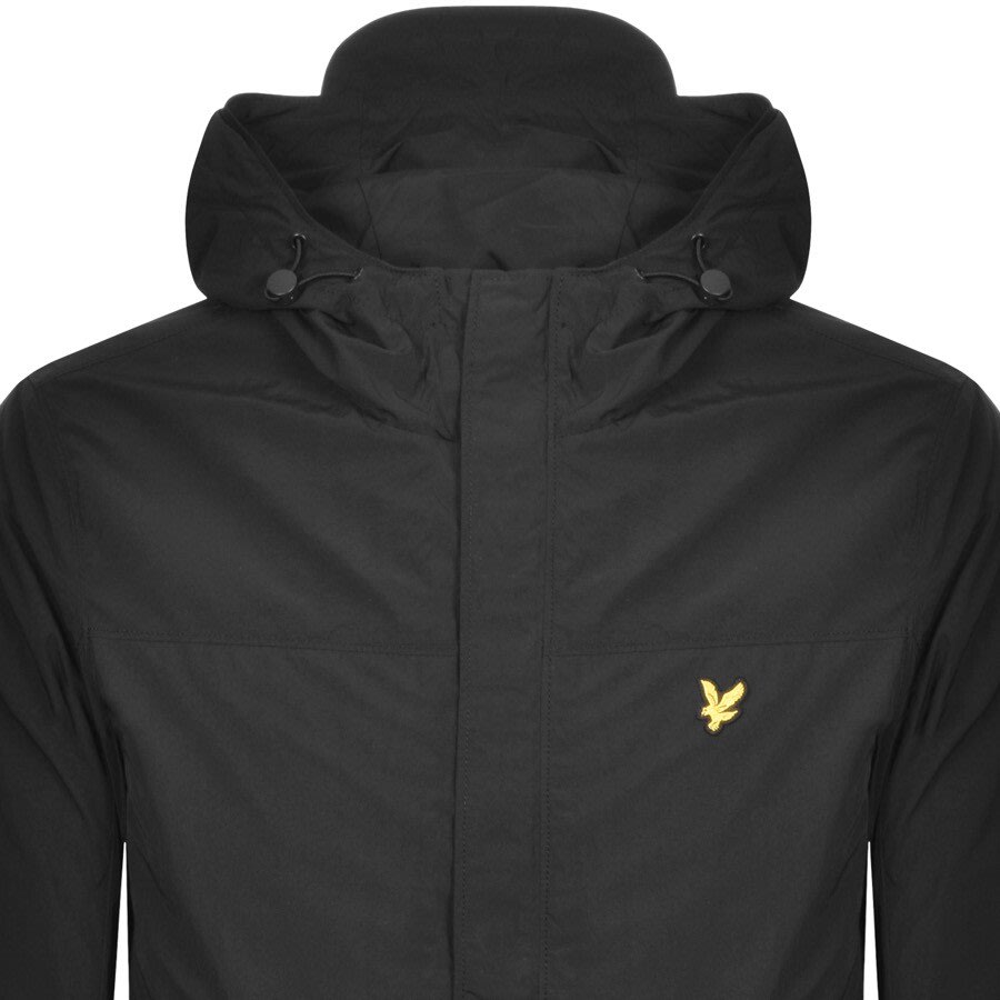 Alternative Image for ProductLyle And Scott Hooded Pocket Jacket Black2
