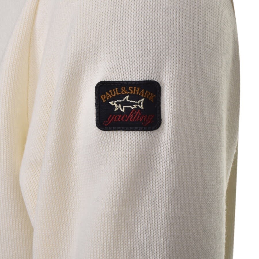 Alternative Image for ProductPaul And Shark Knitted Jumper Cream3