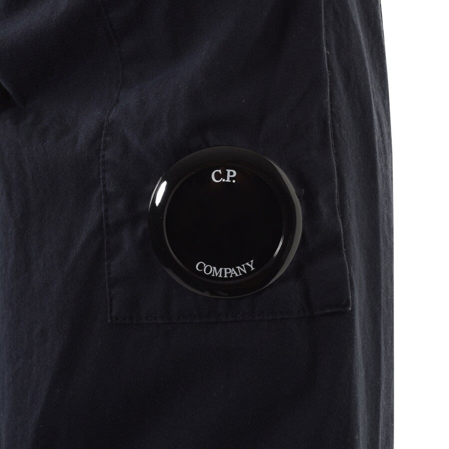 Alternative Image for ProductCP Company Long Sleeved Full Zip Overshirt Navy3