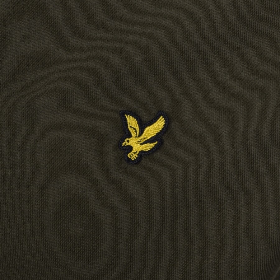 Alternative Image for ProductLyle And Scott Full Zip Hoodie Green3