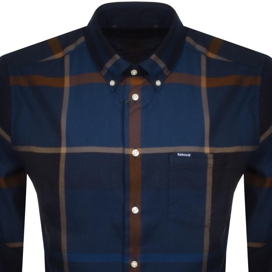 Alternative Image for ProductBarbour Dunoon Check Long Sleeved Shirt Navy2
