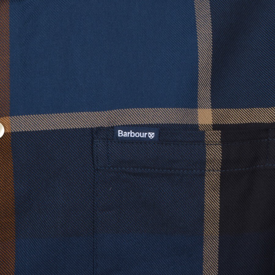 Alternative Image for ProductBarbour Dunoon Check Long Sleeved Shirt Navy3