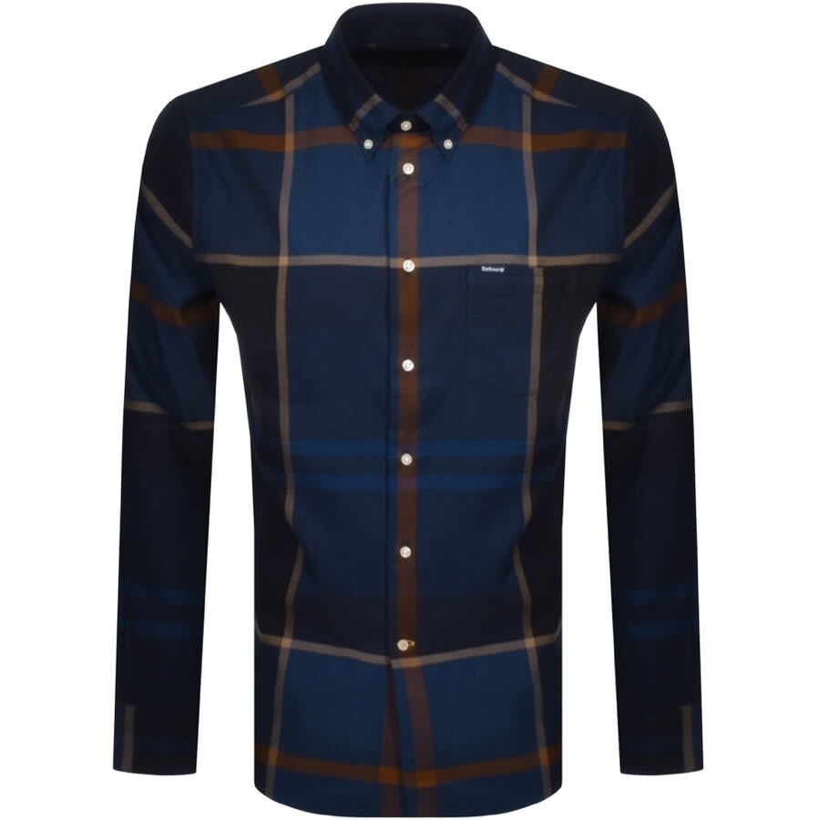 Alternative Image for ProductBarbour Dunoon Check Long Sleeved Shirt Navy1