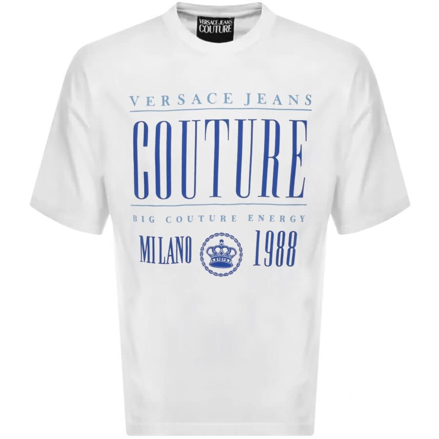 Alternative Image for ProductVersace Jeans Couture Logo T Shirt White1