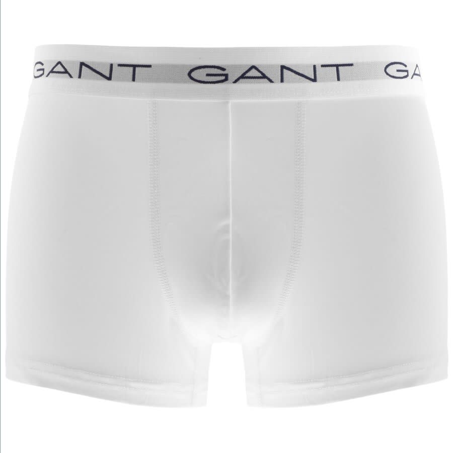 Alternative Image for ProductGant Three Pack Stretch Boxer Trunks White2