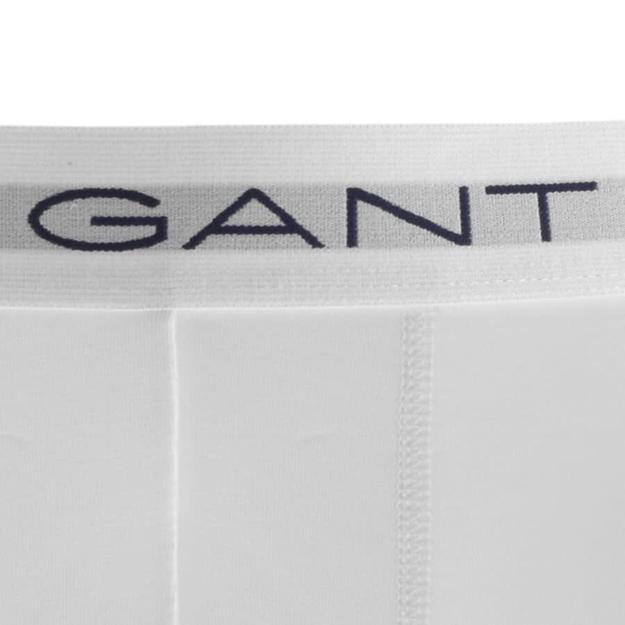 Alternative Image for ProductGant Three Pack Stretch Boxer Trunks White3