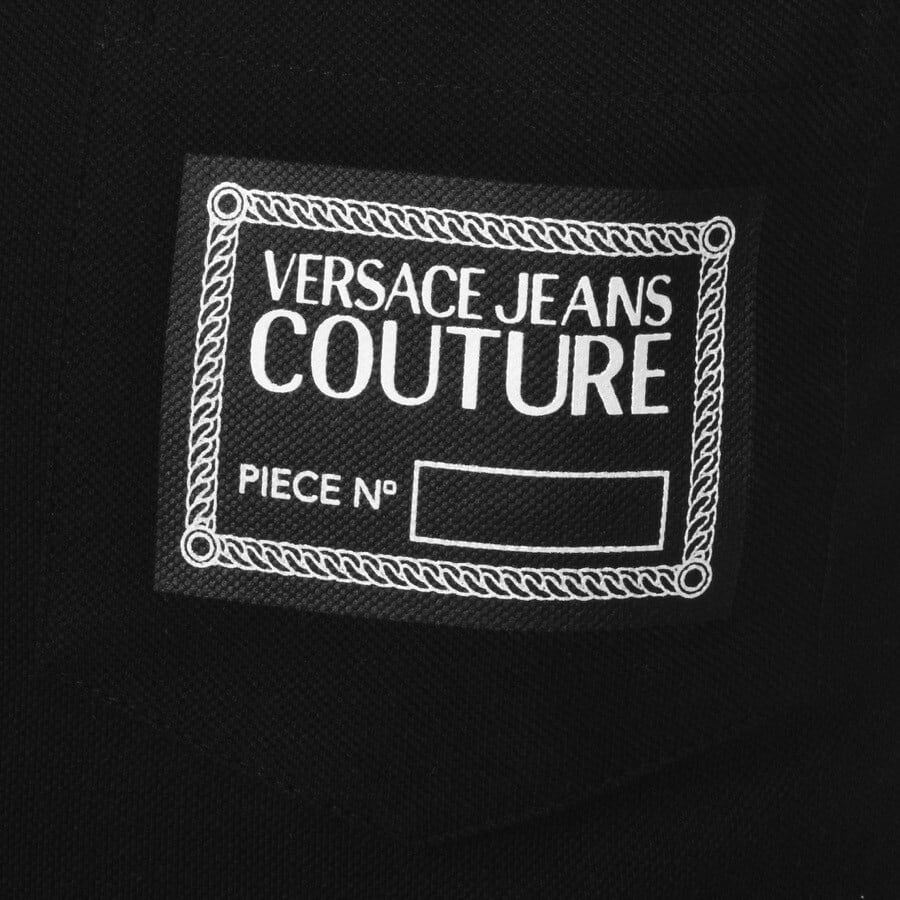 Alternative Image for ProductVersace Jeans Couture Polo T Shirt Black3