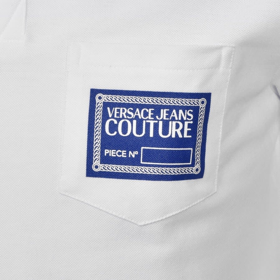 Alternative Image for ProductVersace Jeans Couture Polo T Shirt White3