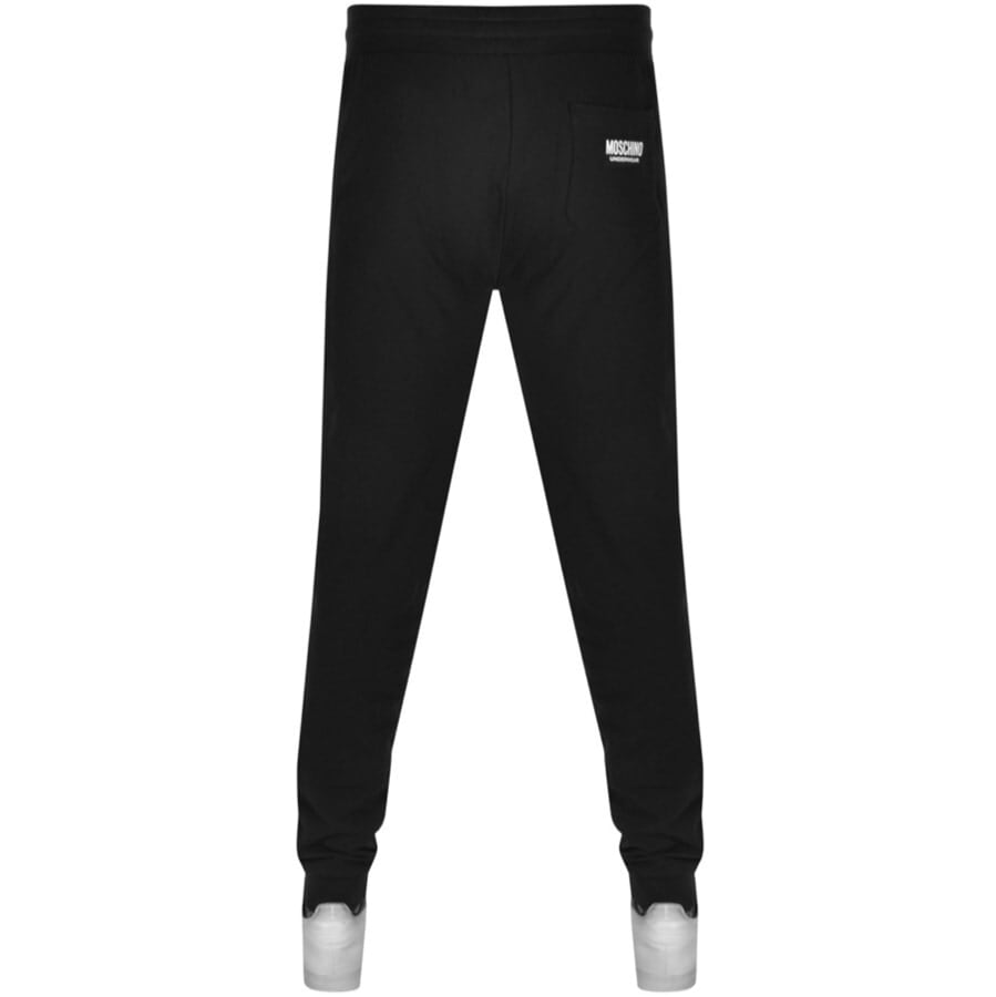 Alternative Image for ProductMoschino Logo Jogging Bottoms Black2