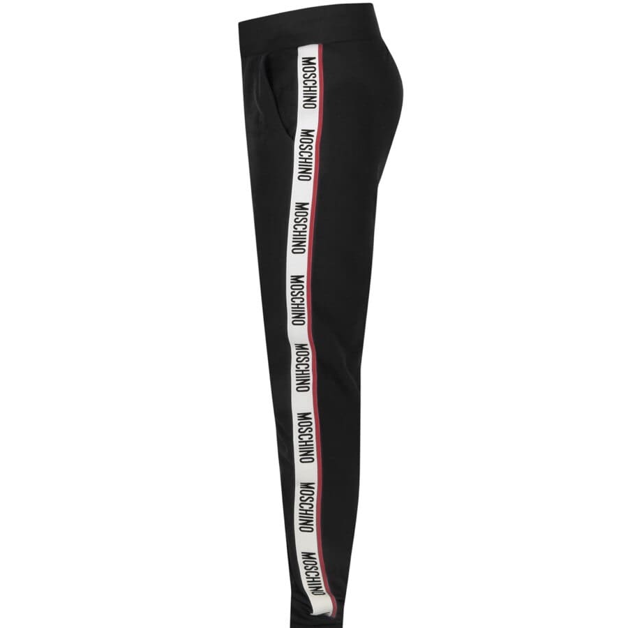 Alternative Image for ProductMoschino Logo Jogging Bottoms Black3